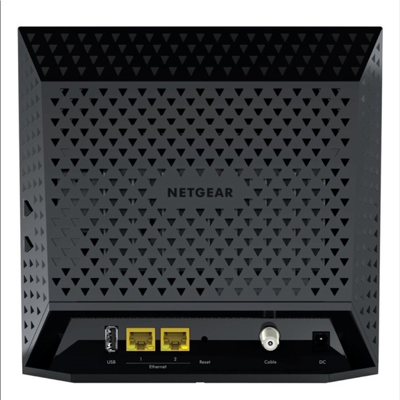 NIB NETGEAR AC-1600  Dual Band WiFi Cable Router Modem in Black - Picture 10 of 12